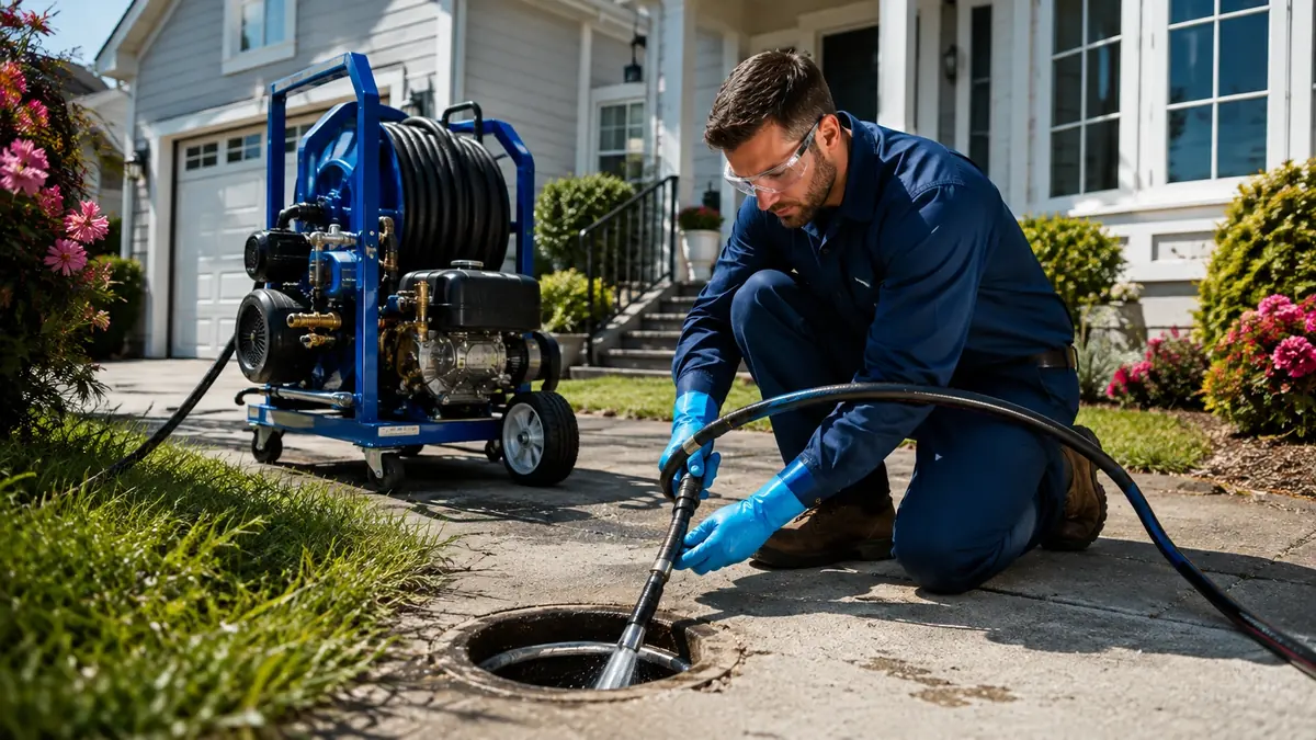 Residential Hydro Jet Drain Cleaning in Oceanside